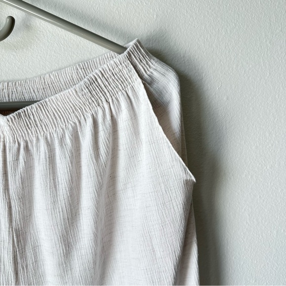 Briggs// High Waisted Wide leg Summer Shite Pants Size 16W - Picture 4 of 10